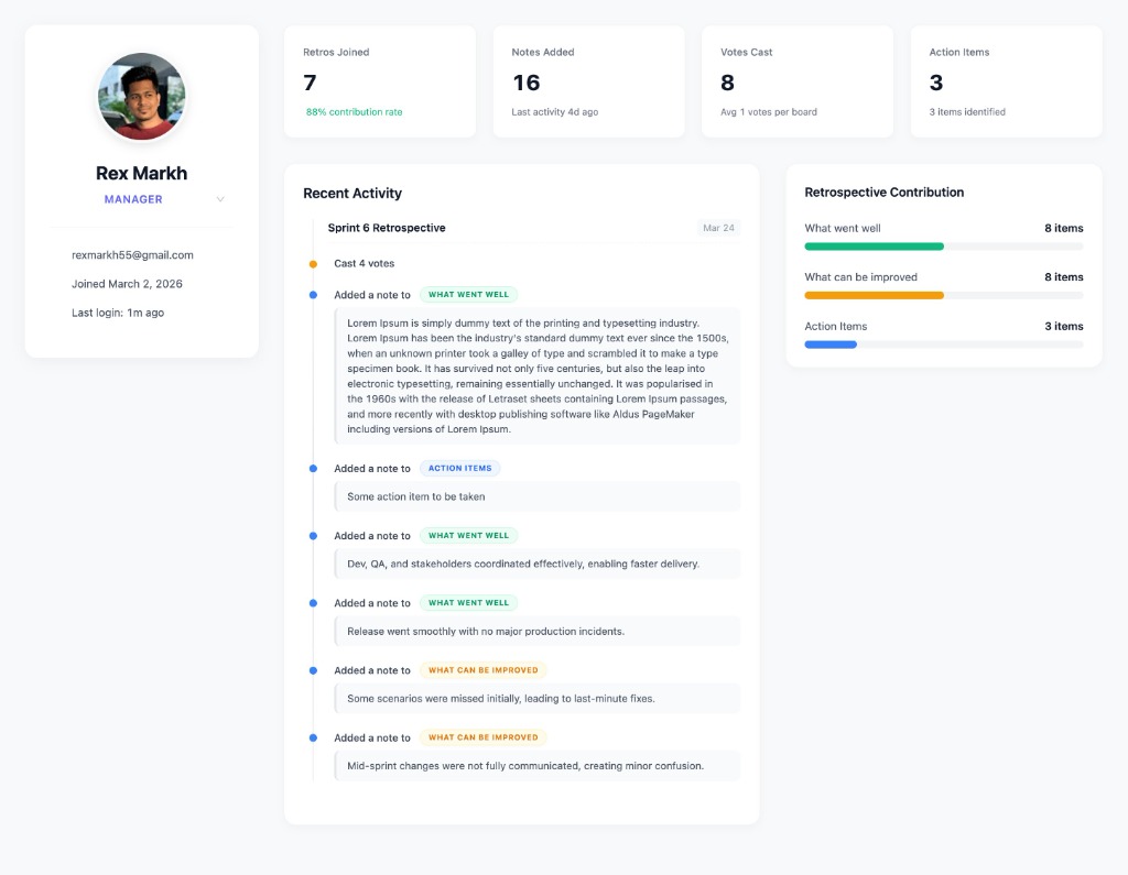 Retrofy Contribution Analytics